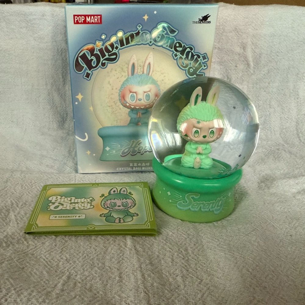 Big Into Energy Serenity Snow Globe